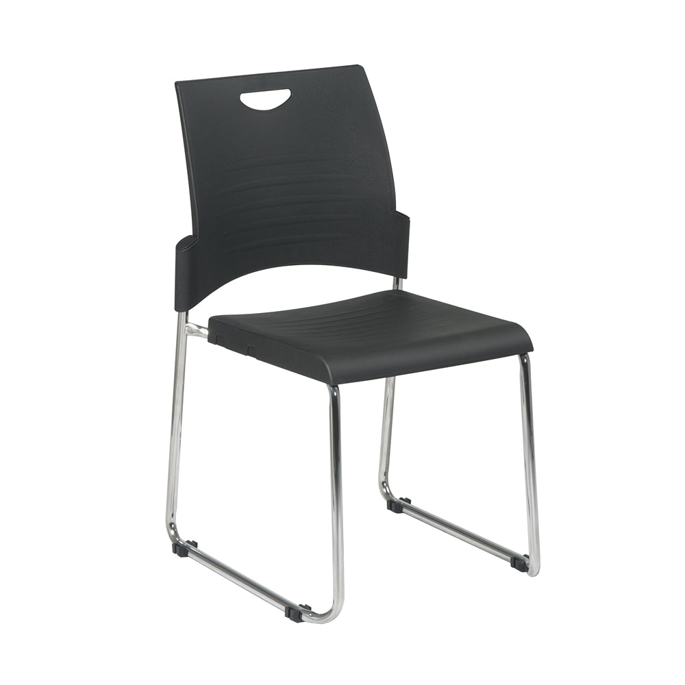 Straight Leg Stack Chair - Office Star Products