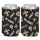 New Orleans Saints Can Cooler Scatterprint Design - WinCraft