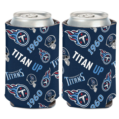 Tennessee Titans Can Cooler Scatterprint Design - WinCraft