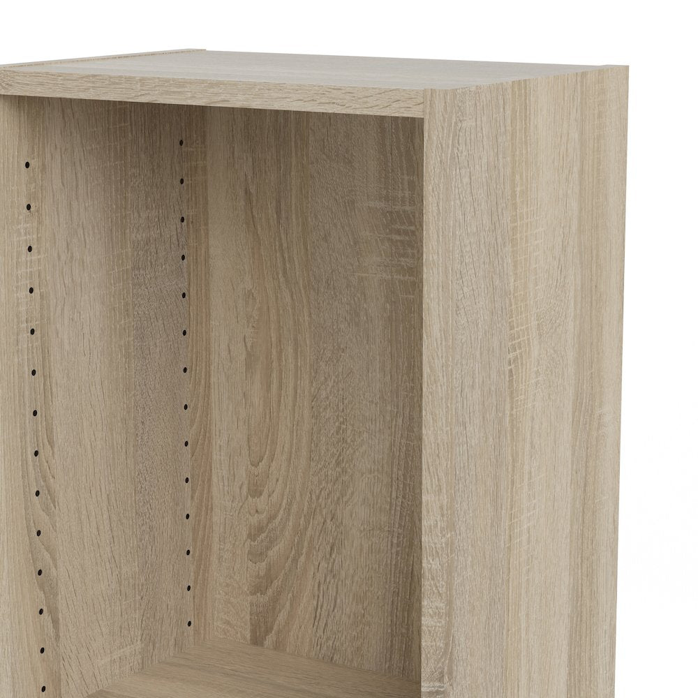 Element Tall Narrow 5-Shelf Office Bookcase, Oak Structure - Tvilum