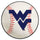 Fanmats - West Virginia University Baseball Mat 27'' diameter