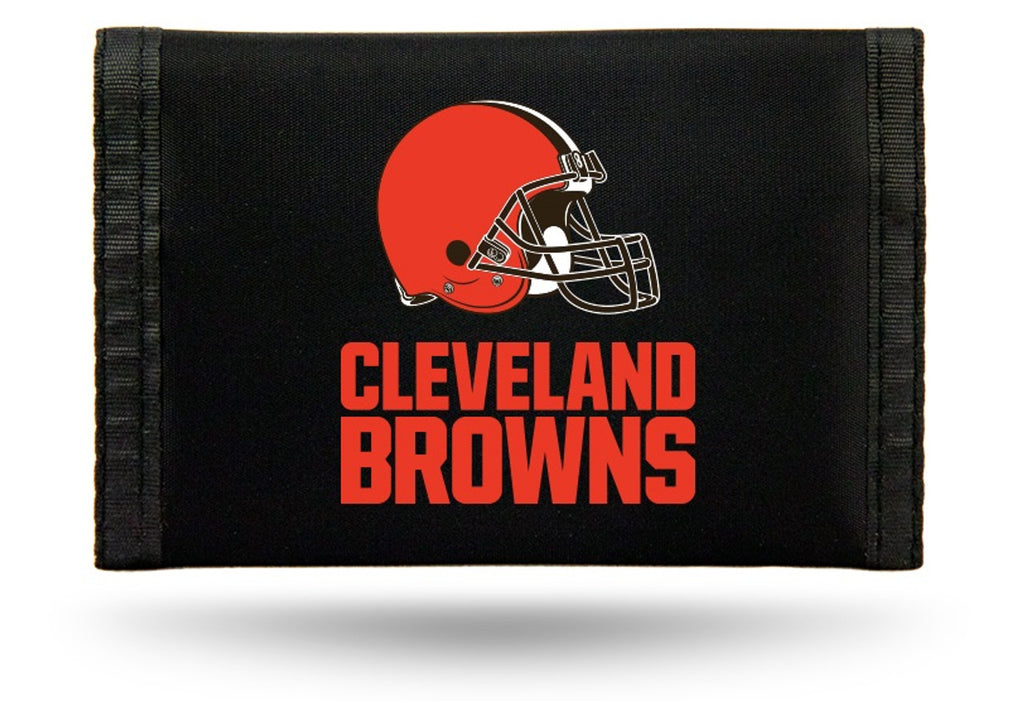 Cleveland Browns Wallet Nylon Trifold - Rico Industries