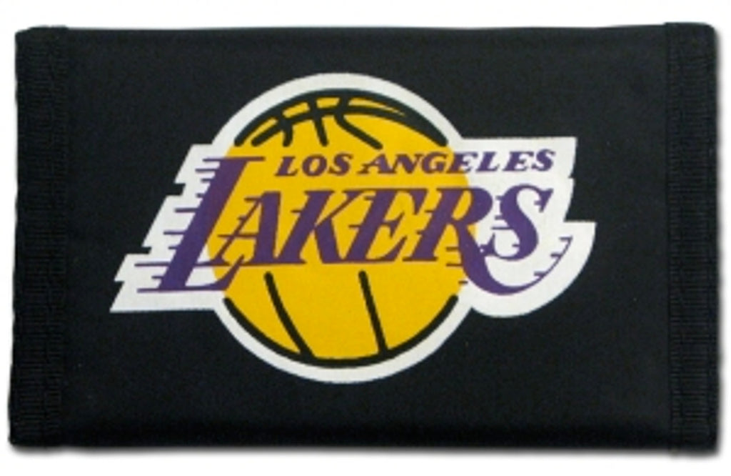 Los Angeles Lakers Wallet Nylon Trifold - Rico Industries