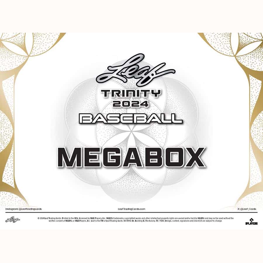 Leaf Trading Cards -  Trinity - 2024 Leaf Trinity Baseball Mega Box Hobby