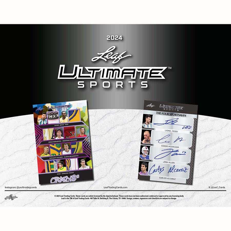 Leaf Trading Cards -  Ultimate - 2024 Leaf Ultimate Sports Hobby