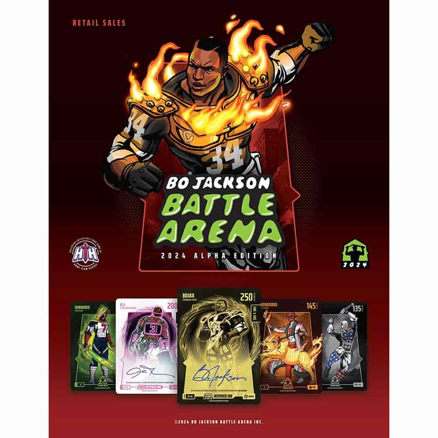 Bo Jackson Battle Arena, Inc. -  Alpha Edition - 2024 Bo Jackson Battle Arena Alpha Edition Battle Trainer Kit