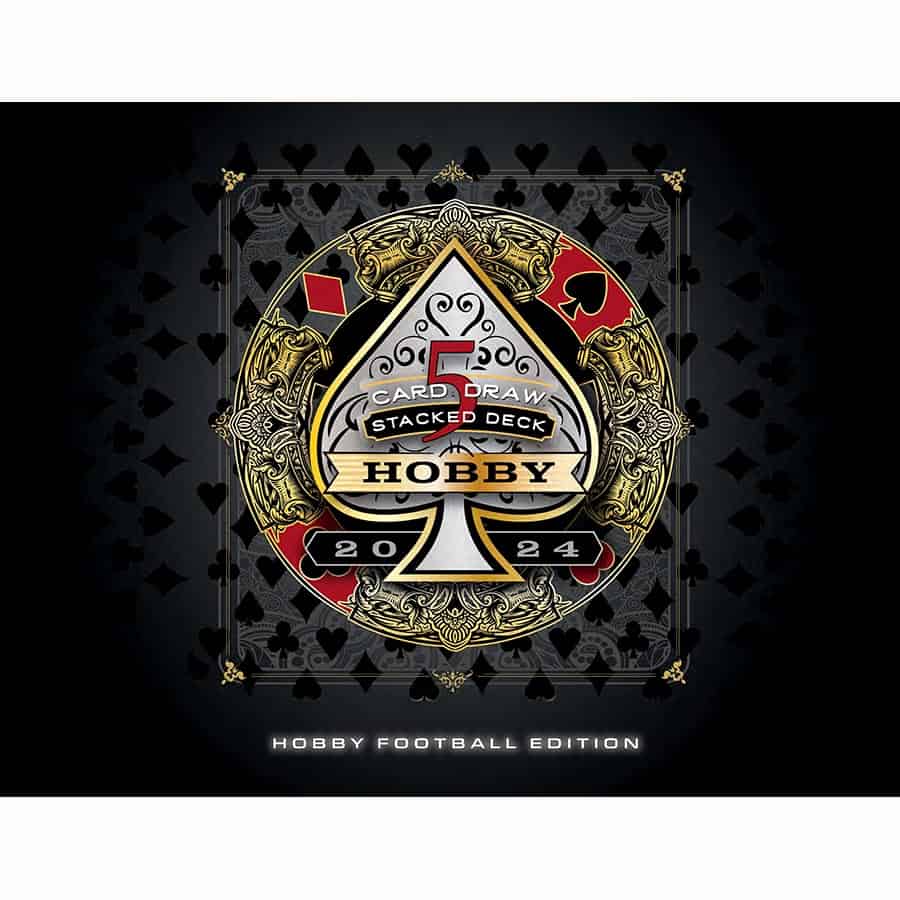 Wild Card -  5-Card Draw - 2024 Wild Card 5-Card Draw Stacked Deck Football Hobby