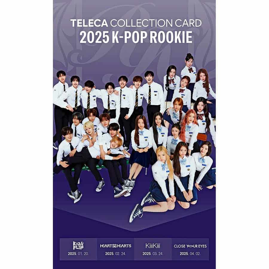 Break & Company Inc -  Teleca - 2025 Break & Company K-Pop Rookie Teleca Collection Hobby