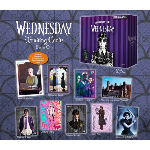 Cardsmiths -  Wednesday - 2025 Wednesday Series 1 Hobby Mega Box Pre-Order