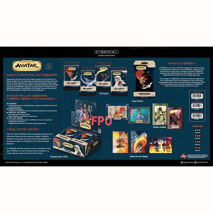 Figpin -  Cybercel - 2025 Cybercel Avatar The Last Airbender Hobby Pre-Order