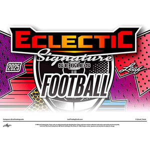 Leaf Trading Cards -  Eclectic - 2025 Leaf Eclectic Signature Series Football Hobby