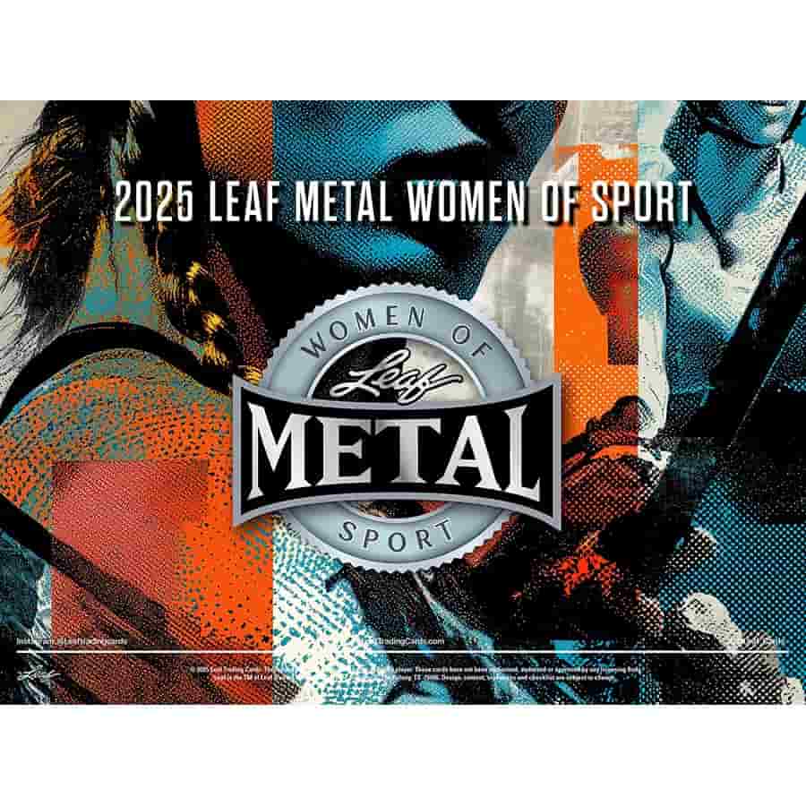 Leaf Trading Cards -  Metal - 2025 Leaf Metal Women Of Sport Hobby Pre-Order