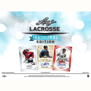 Leaf Trading Cards -  Nll - 2025 Leaf National Lacrosse League Premier Hobby