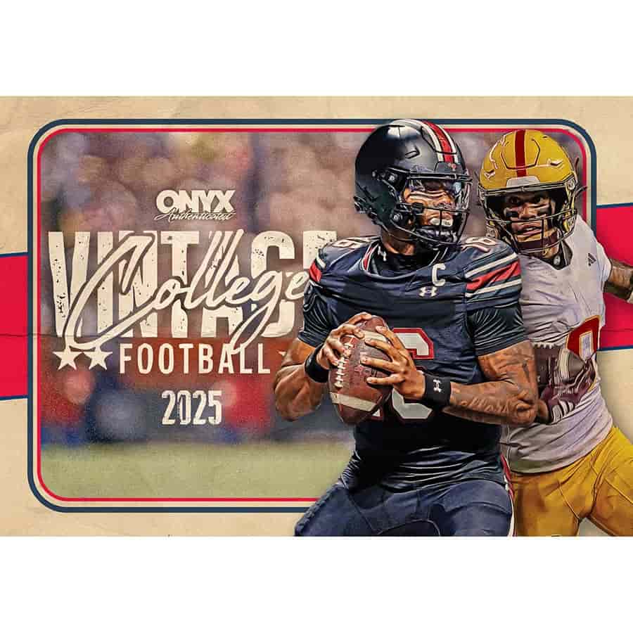 Onyx Authenticated, Inc -  Vintage - 2025 Onyx Vintage Football Base Series Hobby