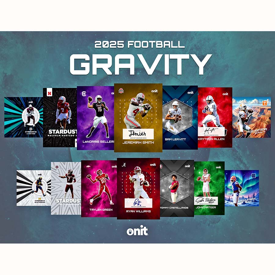 Onit Athlete -  Gravity Series - 2025 Onit Gravity Series Football Breaker Edition - University Of Southern California Pre-Order