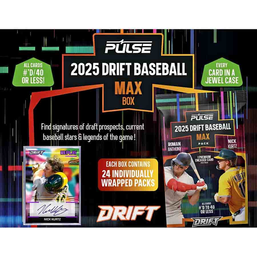 Pulse Trading Cards -  Drift - 2025 Pulse Drift Baseball Max Edition Pre-Order