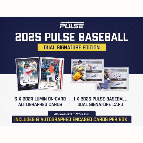 Pulse Trading Cards -  Dual Signature - 2025 Pulse Baseball Dual Signature Edition Hobby Pre-Order