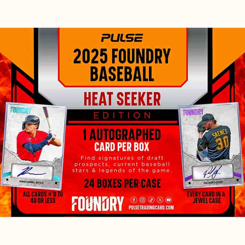 Pulse Trading Cards -  Foundry - 2025 Pulse Foundry Baseball Heat Seeker Edition Pre-Order