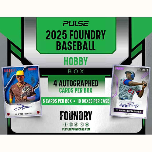 Pulse Trading Cards -  Foundry - 2025 Pulse Foundry Baseball Hobby Pre-Order