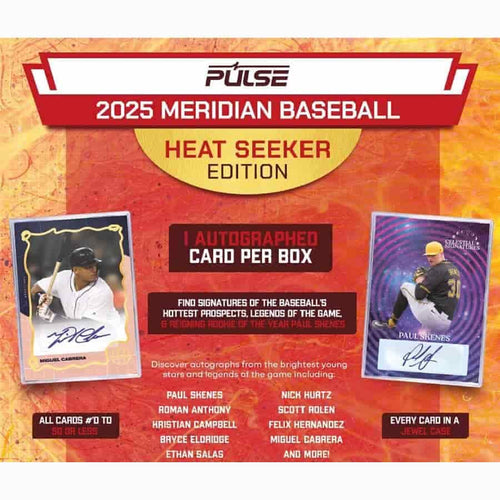 Pulse Trading Cards -  Heat Seeker - 2025 Pulse Meridian Baseball Heat Seeker Edition Pre-Order