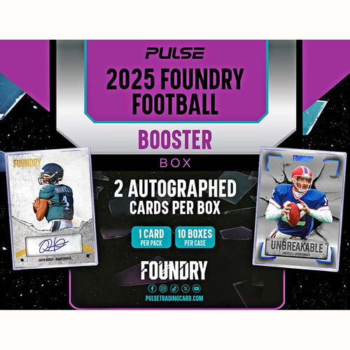 Pulse Trading Cards -  Foundry - 2025 Pulse Foundry Football Booster Pre-Order