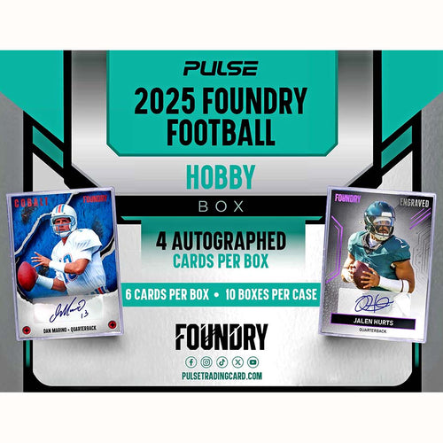 Pulse Trading Cards -  Foundry - 2025 Pulse Foundry Football Hobby Pre-Order
