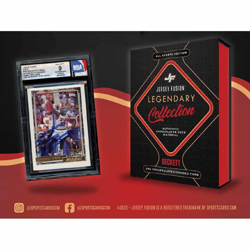 Sportscards.Com -  Jersey Fusion - 2025 Jersey Fusion Legendary Collection Hobby - 5Ct Display Pre-Order