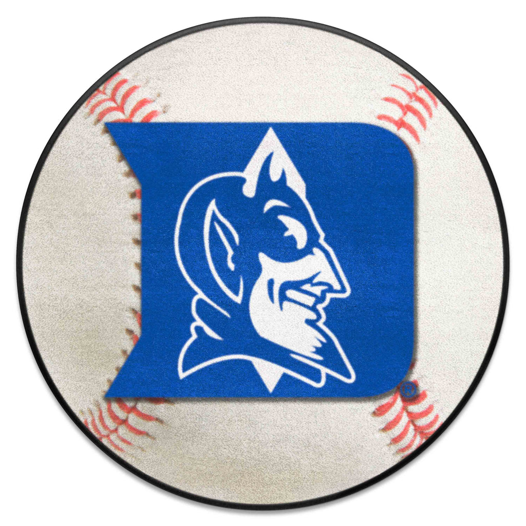 Fanmats - Duke University Baseball Mat 27'' diameter