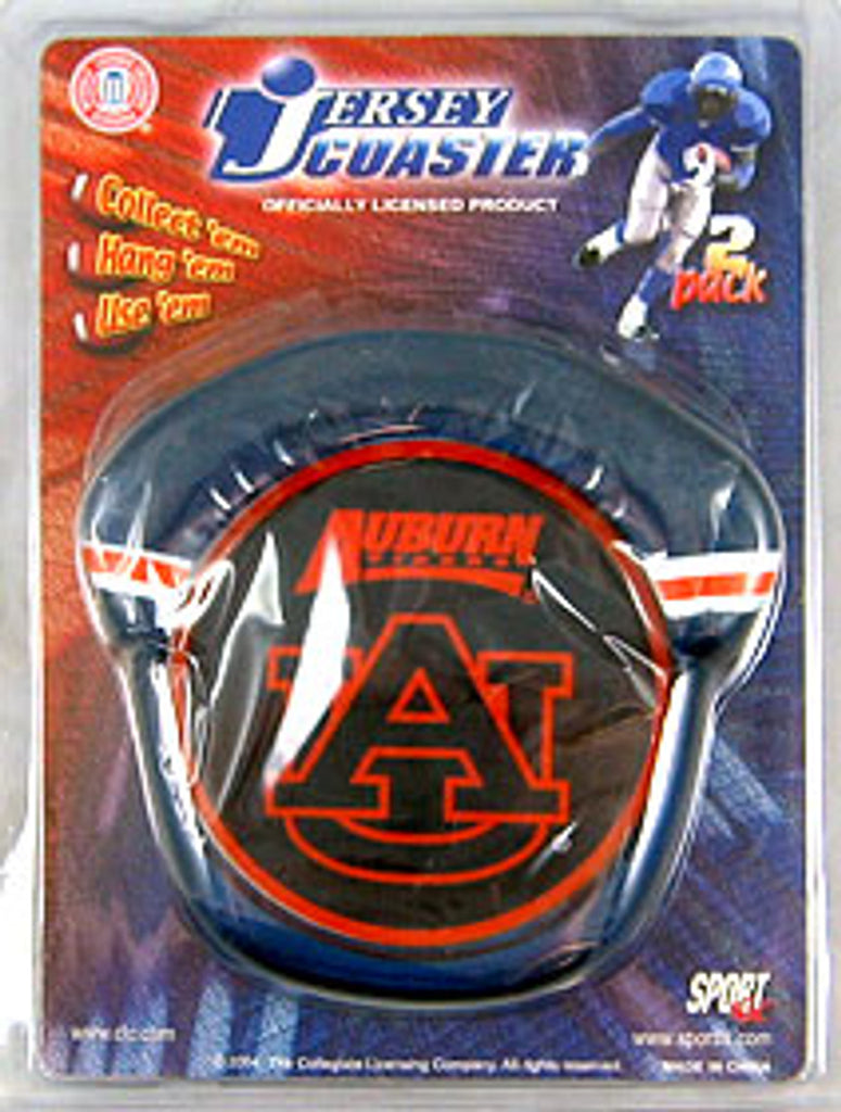 Auburn Tigers Coaster Set Jersey Style CO - Sportfx International
