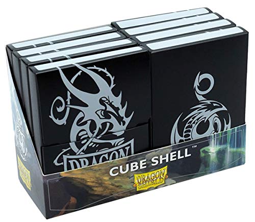 ATM30502 Dragon Shield Cube Shell, Black - 8 Piece