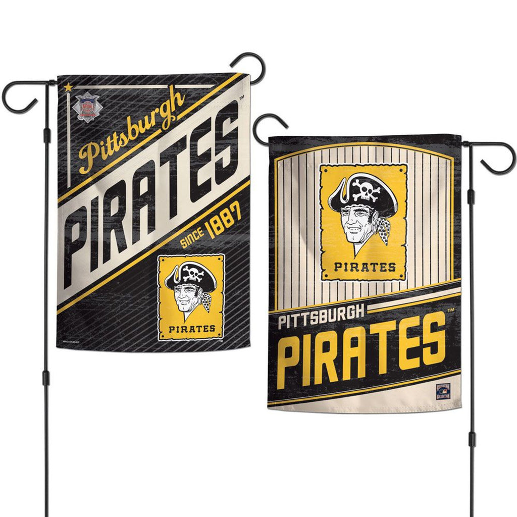 Pittsburgh Pirates Flag 12x18 Garden Style 2 Sided Cooperstown - WinCraft