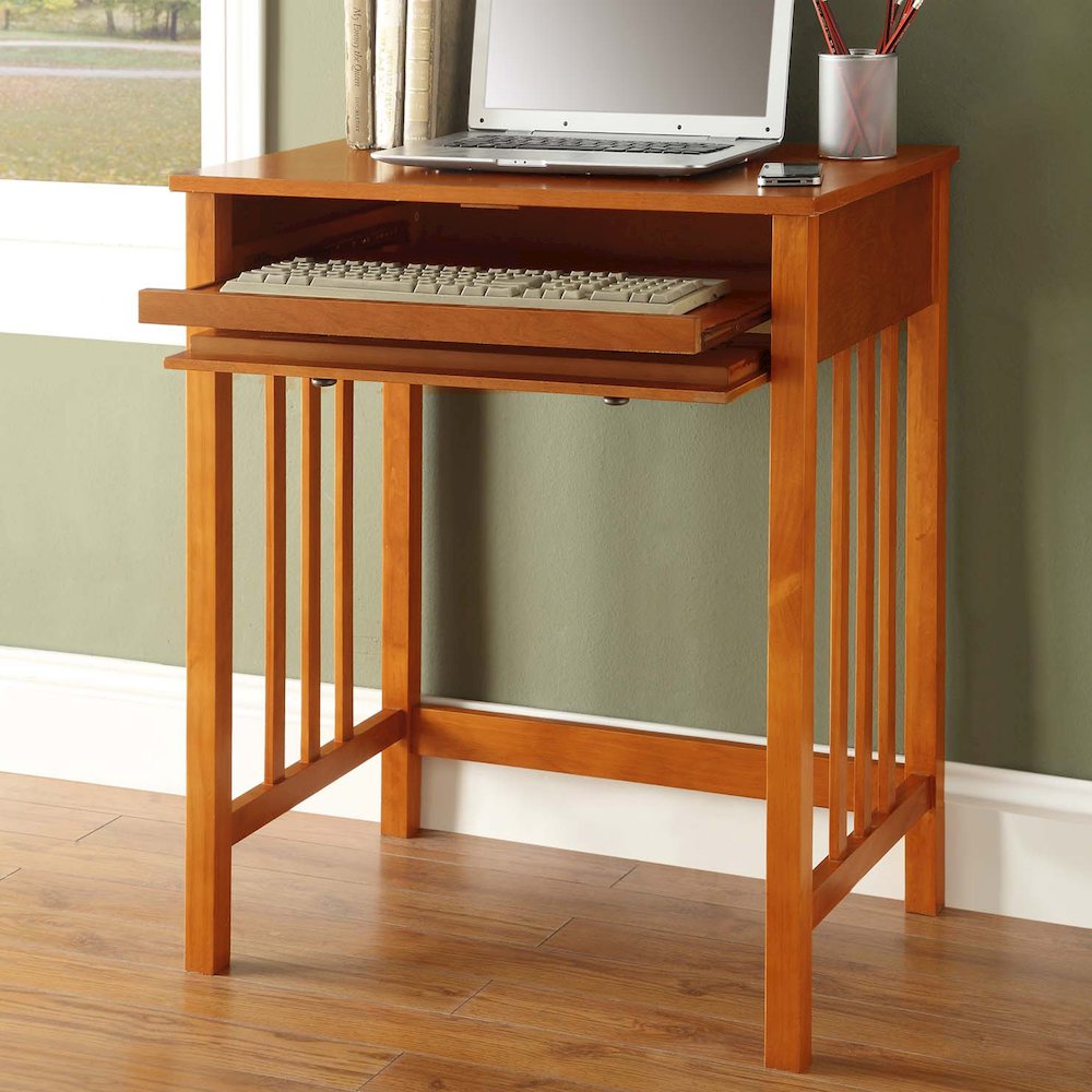 Designs2Go Mission Desk with Keyboard Drawer - Convience Concept, Inc.