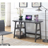Designs2Go Trestle Desk with Shelves - Convience Concept, Inc.