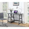 Designs2Go Trestle Desk with Shelves - Convience Concept, Inc.