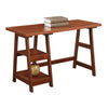 Designs2Go Trestle Desk with Shelves - Convience Concept, Inc.