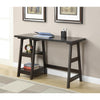 Designs2Go Trestle Desk with Shelves - Convience Concept, Inc.