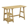 Designs2Go Trestle Desk with Shelves - Convience Concept, Inc.