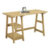 Designs2Go Trestle Desk with Shelves - Convience Concept, Inc.