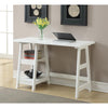 Designs2Go Trestle Desk with Shelves - Convience Concept, Inc.