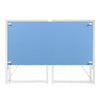 Xtra Folding Desk, Blue/White - Convenience Concepts