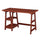 Designs2Go Trestle Desk with Charging Station, Cherry - Convenience Concepts
