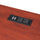 Designs2Go Trestle Desk with Charging Station, Cherry - Convenience Concepts