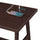 Designs2Go Trestle Desk with Charging Station, Espresso - Convenience Concepts