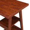 Designs2Go Double Trestle Desk with Shelves - Convenience Concepts