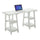 Designs2Go Double Trestle Desk with Shelves - Convience Concept, Inc.