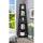 Newport 5 Tier Corner Bookshelf Espresso - Convenience Concepts