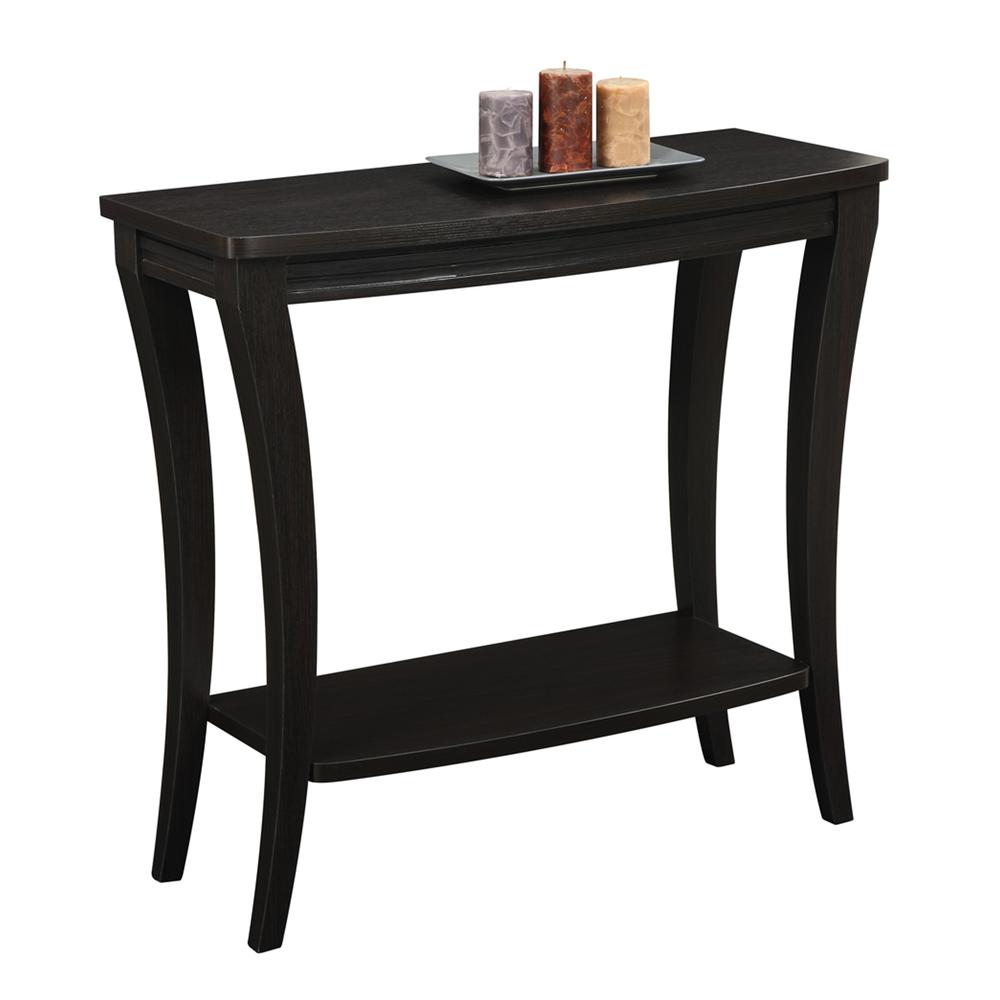 Newport Console Table with Shelf - Convience Concept, Inc.