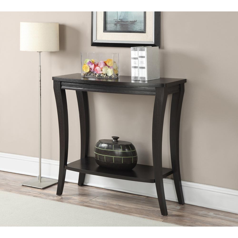 Newport Console Table with Shelf - Convience Concept, Inc.