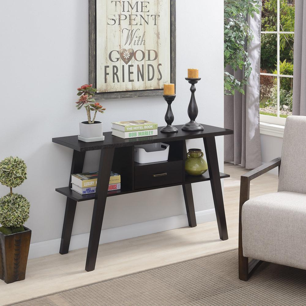 Newport Mike W  Console Table with Drawer - Convenience Concepts