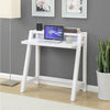 Newport Lilly 2 Tier Desk, White - Convience Concept, Inc.